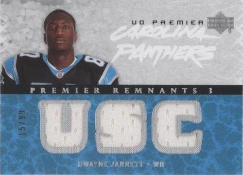 2007 UD Premier Dwayne Jarrett #PR3-DJ