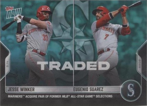 2022 Topps Now - Eugenio Suarez Jesse Winker #ST-5