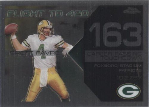 2007 Topps Chrome Brett Favre #BFC-BF163