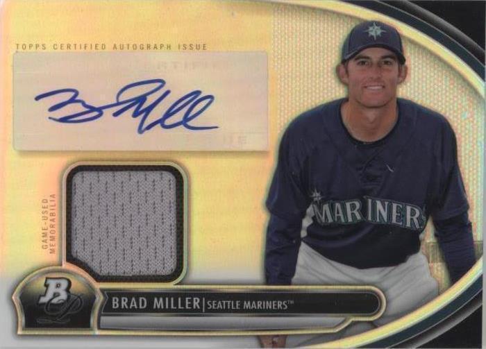 Bowman Platinum 2013 - Brad Miller #AR-BM