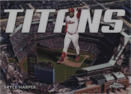 2023 Topps Chrome - Bryce Harper #CT-2