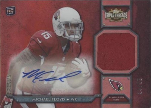 2012 Topps Triple Threads Michael Floyd #TTRAR-13