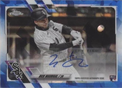 2021 Topps Chrome Update Series Sapphire Edition - Nick Madrigal #RA-NM