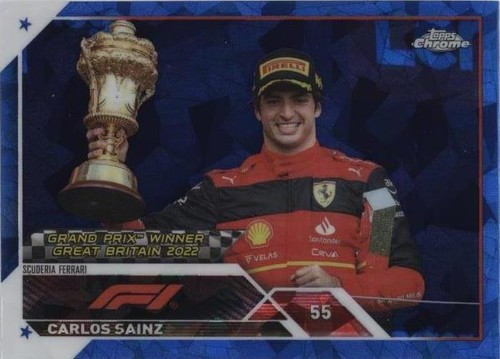 2023 Topps Chrome Sapphire Edition Formula 1 - Carlos Sainz #153