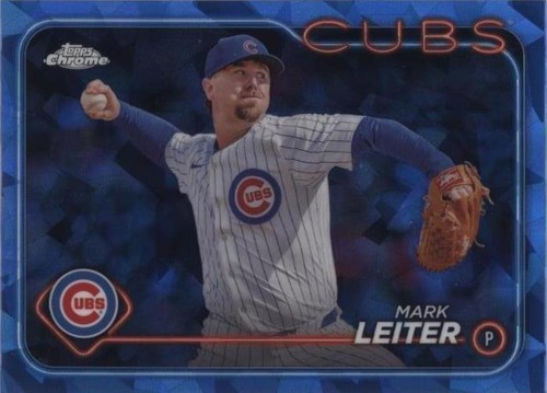 2024 Topps Chrome Update Series Sapphire Edition - Mark Leiter #USCS278
