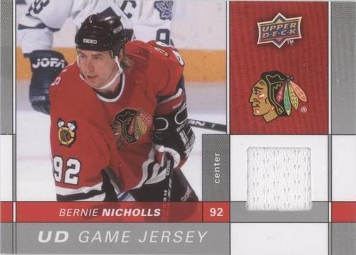 2009-10 Upper Deck - Bernie Nicholls #GJ-BN