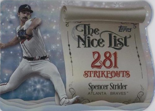 2024 Topps Holiday - Spencer Strider #MNL-4