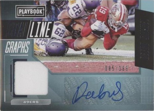 2020 Panini Playbook Deebo Samuel #GLG-DS