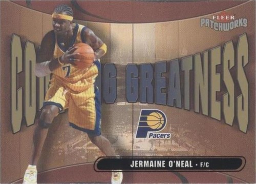 2003-04 Fleer Patchworks - Jermaine O'Neal #17 CG