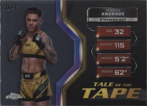 2024 Topps Chrome UFC - Jessica Andrade #TFT-27