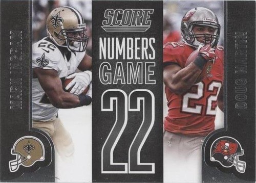 2014 Score Doug Martin Mark Ingram #NG23