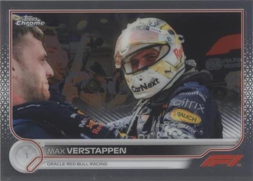 周　冠宇　2020TOPPSフォミュラーF1 グリーンリフラクター99枚限定 2022 Topps Chrome Formula 1 F1 Max Verstappen Green Raywave