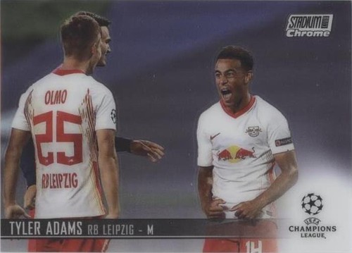 2020-21 Topps Stadium Club Chrome UCL Tyler Adams #90