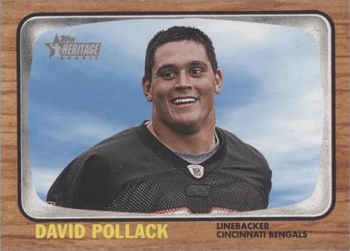 2005 Topps Heritage David Pollack #353