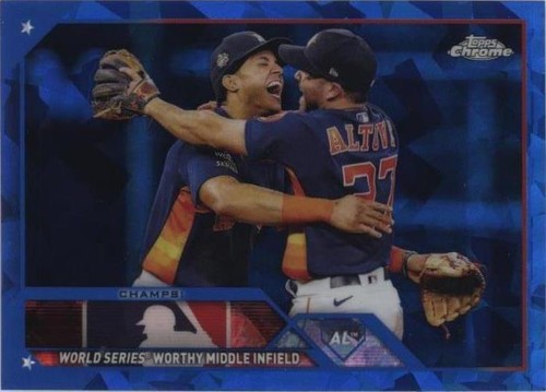 2023 Topps Chrome Sapphire Edition - Jeremy Pena Jose Altuve #574