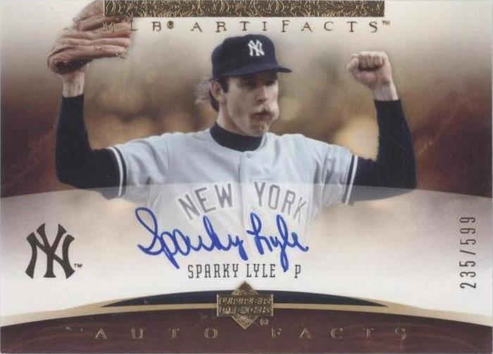 Upper Deck Artifacts 2005 - Sparky Lyle #SL2