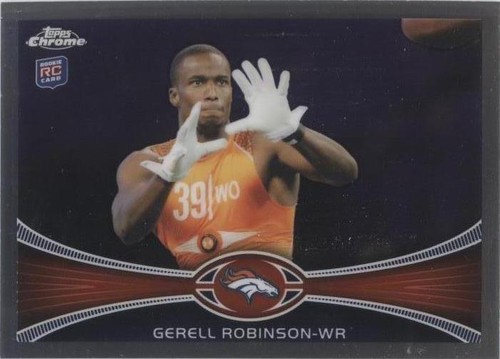 2012 Topps Chrome Gerell Robinson #214