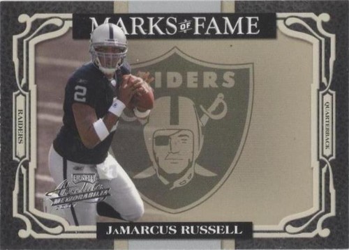 2007 Playoff Absolute Memorabilia JaMarcus Russell #MOF-36