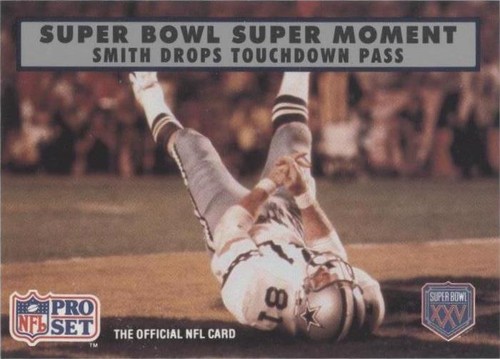 1990 Pro Set Super Bowl XXV Silver Anniversary Jackie Smith #144