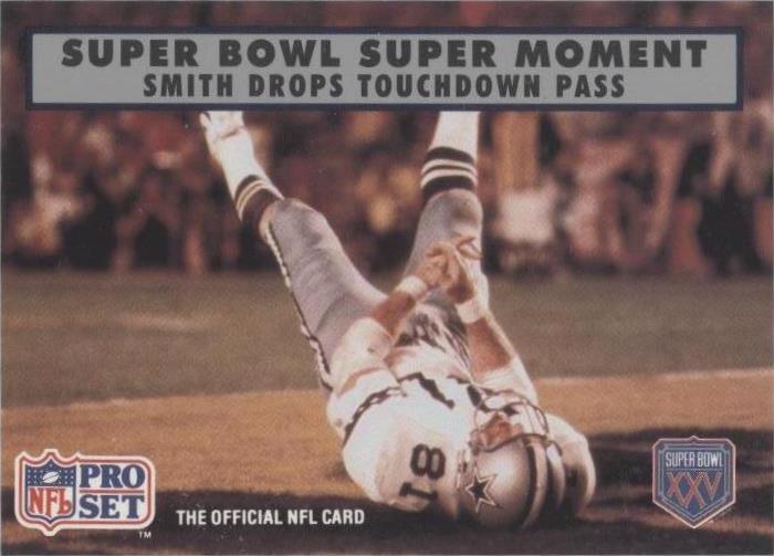 1990 Pro Set Super Bowl XXV Silver Anniversary Jackie Smith #144