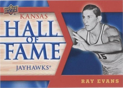 2013 Upper Deck University of Kansas - Ray Evans #HOF-9