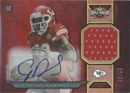 2012 Topps Triple Threads Cyrus Gray #TTRAR-8
