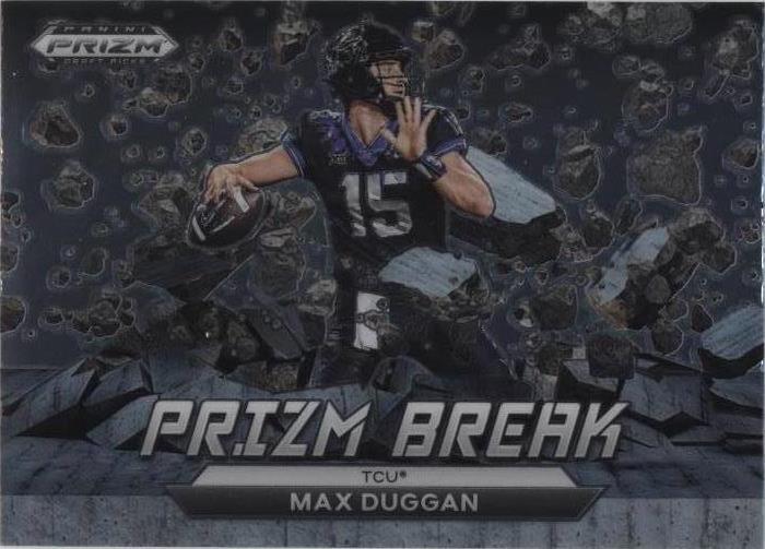 2023 Panini Prizm Draft Picks Max Duggan #PB-20