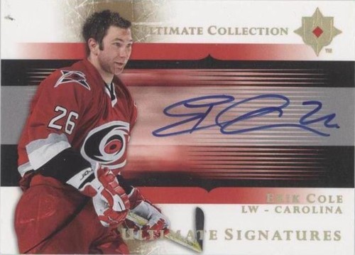 2005-06 Ultimate Collection - Erik Cole #US-EC