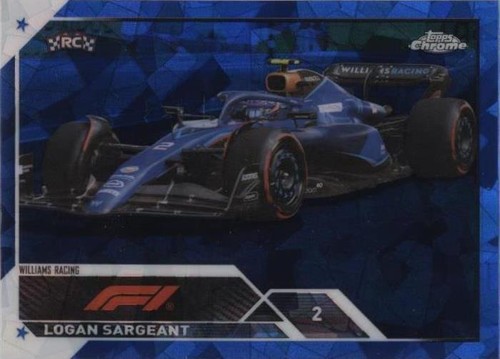 2023 Topps Chrome Sapphire Edition Formula 1 - Logan Sargeant #66