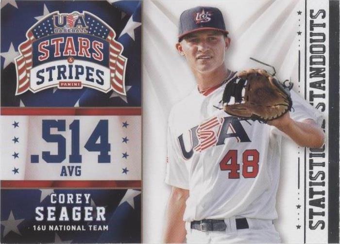 Panini Stars and Stripes 2015 - Corey Seager #16