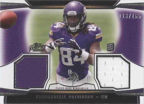 2013 Topps Prime Cordarrelle Patterson #DR-CP