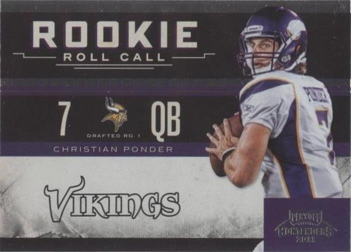2011 Playoff Contenders Christian Ponder #4