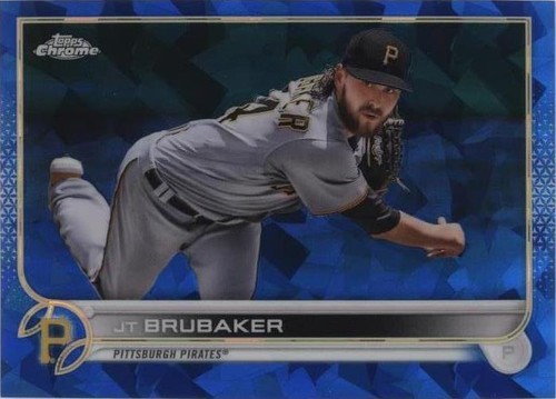 2022 Topps Chrome Sapphire Edition - JT Brubaker #556