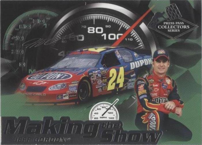 2005 Press Pass Collectors Series - Jeff Gordon #MS 16