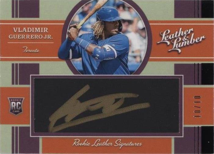 Panini Vladimir Guerrero Jr. Baseball 2019 Season Sports Trading