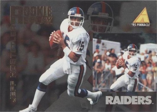 1995 Pinnacle Club Collection Jeff Hostetler #116