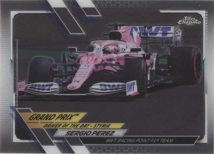TOPPS CHROME F1 SERGIO PEREZ ペレス 世界199枚 2024 Topps Chrome F1 #1954-2 Sergio Perez -1954 Topps-Oracle