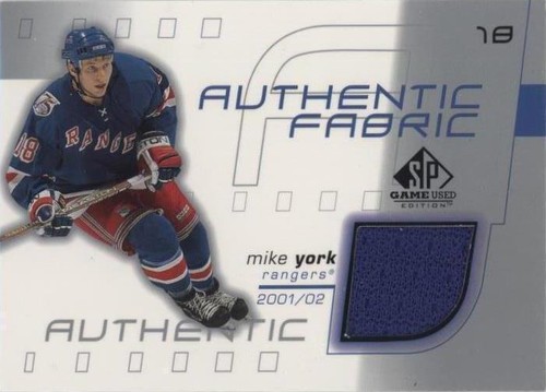 2001-02 SP Game Used Edition - Mike York #AF-MY