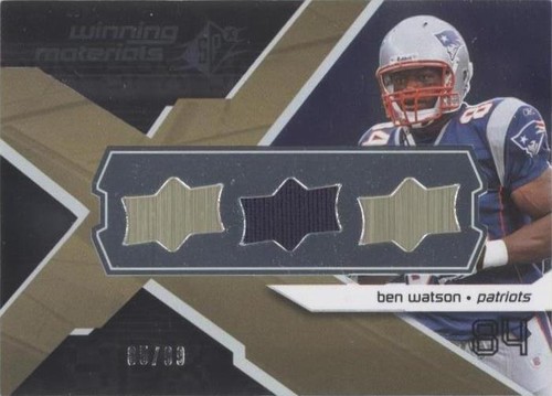 2008 SPx Ben Watson #WM-WA