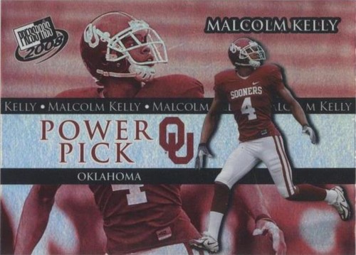2008 Press Pass Malcolm Kelly #105