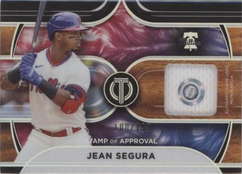2022 Topps Tribute - Jean Segura #SOA-JS