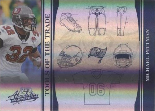 2006 Playoff Absolute Memorabilia Michael Pittman #TOT-103