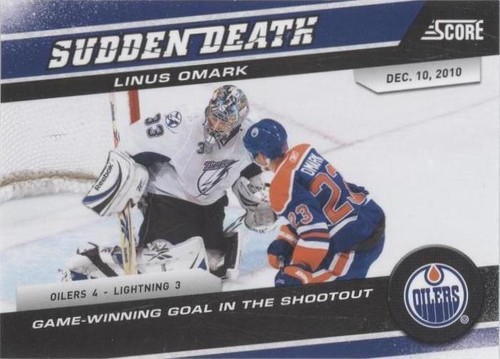 2011-12 Score - Linus Omark #1