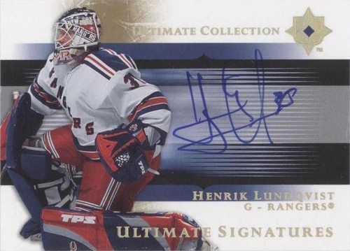 2005-06 Ultimate Collection - Henrik Lundqvist #US-HL