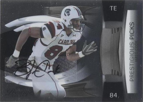 2009 Playoff Prestige Jared Cook #25