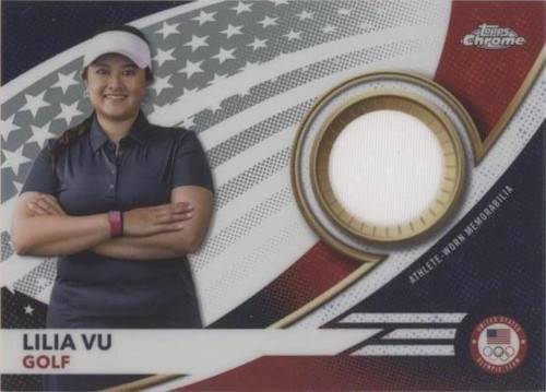 2024 Topps Chrome U.S. Olympic & Paralympic Team and Hopefuls - Lilia Vu #USA-LV
