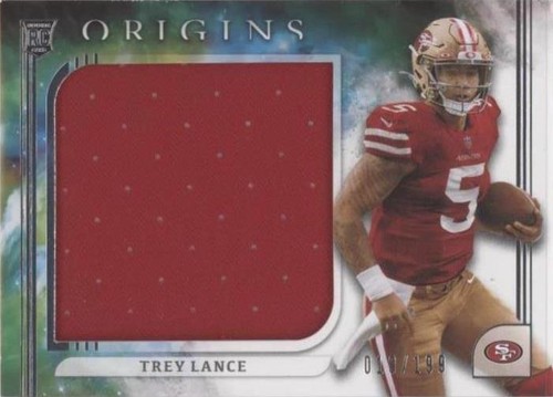 2021 Panini Origins Trey Lance #RJJ-TRL