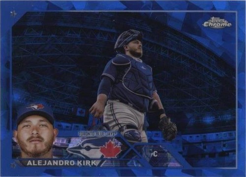 2023 Topps Chrome Manchester Alejandro Garnacho RC Sapphire