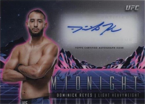 2024 Topps Midnight UFC - Dominick Reyes #HS-DRS