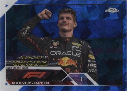 2023 Topps Chrome Sapphire Edition Formula 1 - Max Verstappen #180